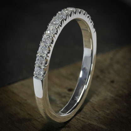 Bague demi éternité
